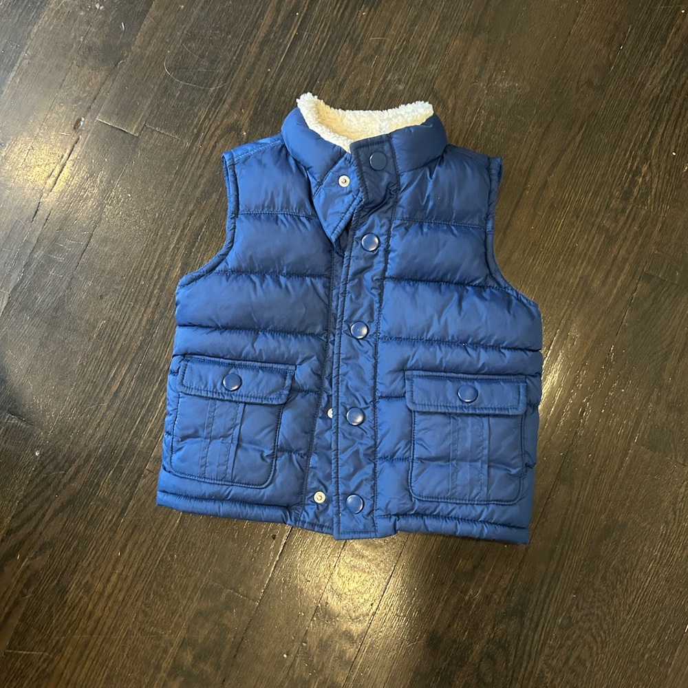 Gymboree Kids Navy Puffy Vest